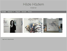 Tablet Screenshot of hildehadem.com